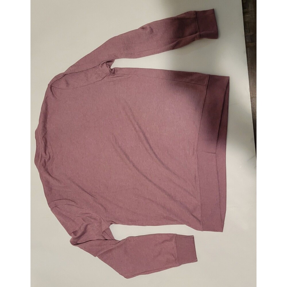 H&M size XL mauve pink graphic crew neck sweatshirt never forget nobodys hero B1 - Picture 10 of 11